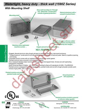 1590Z231GY datasheet  